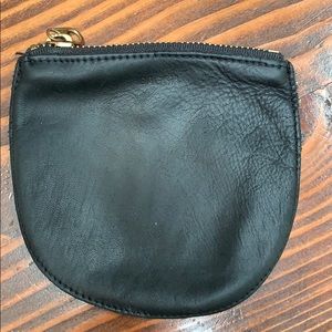 Baggu leather pouch